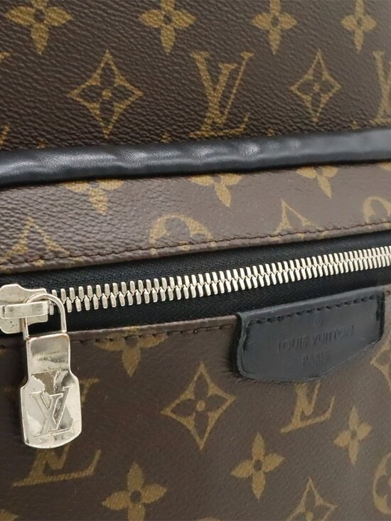 Louis Vuitton Monogram Macassar Josh Backpack Rucksack Shoulder Bag